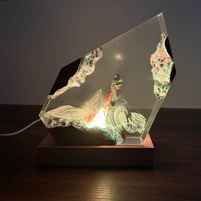Resin Art Resin - Sci-Fi Anime Figur Organismus Harz Tischlampe