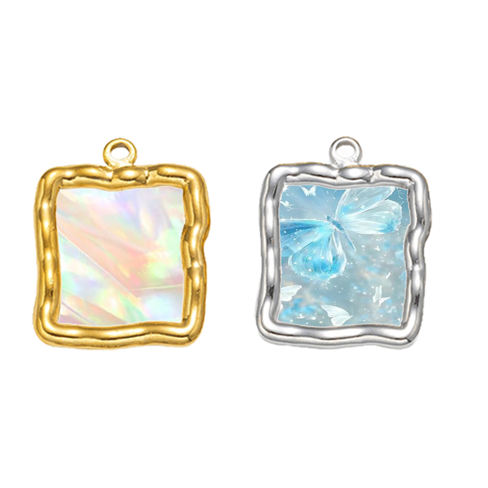 5 Stück Edelstahl Herz Runde O – Bezels Pendant Resin Bewertung und Preis