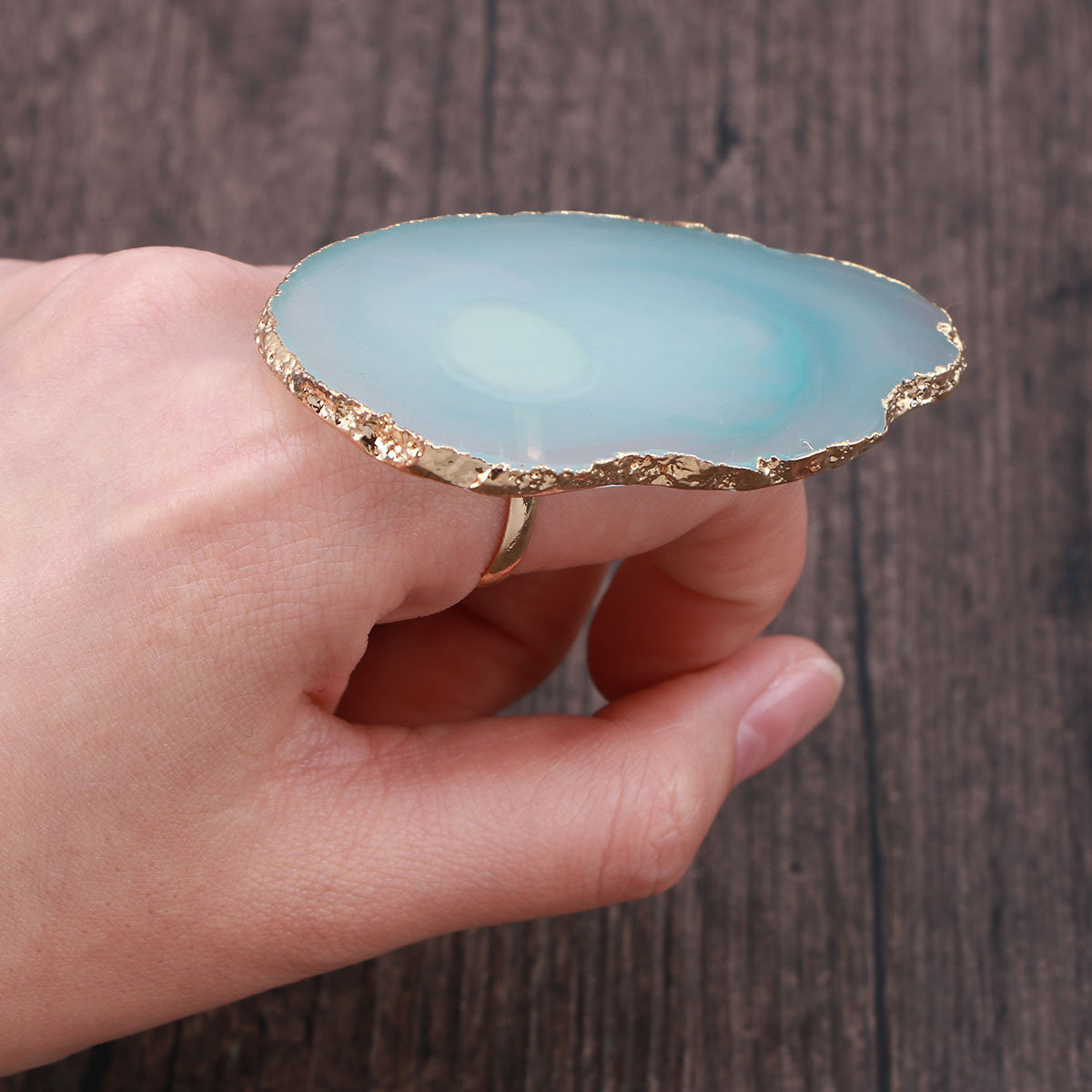 Leichte Nagelkunst-Ringpalette – Resin Art Ring Design Bewertung und Preis