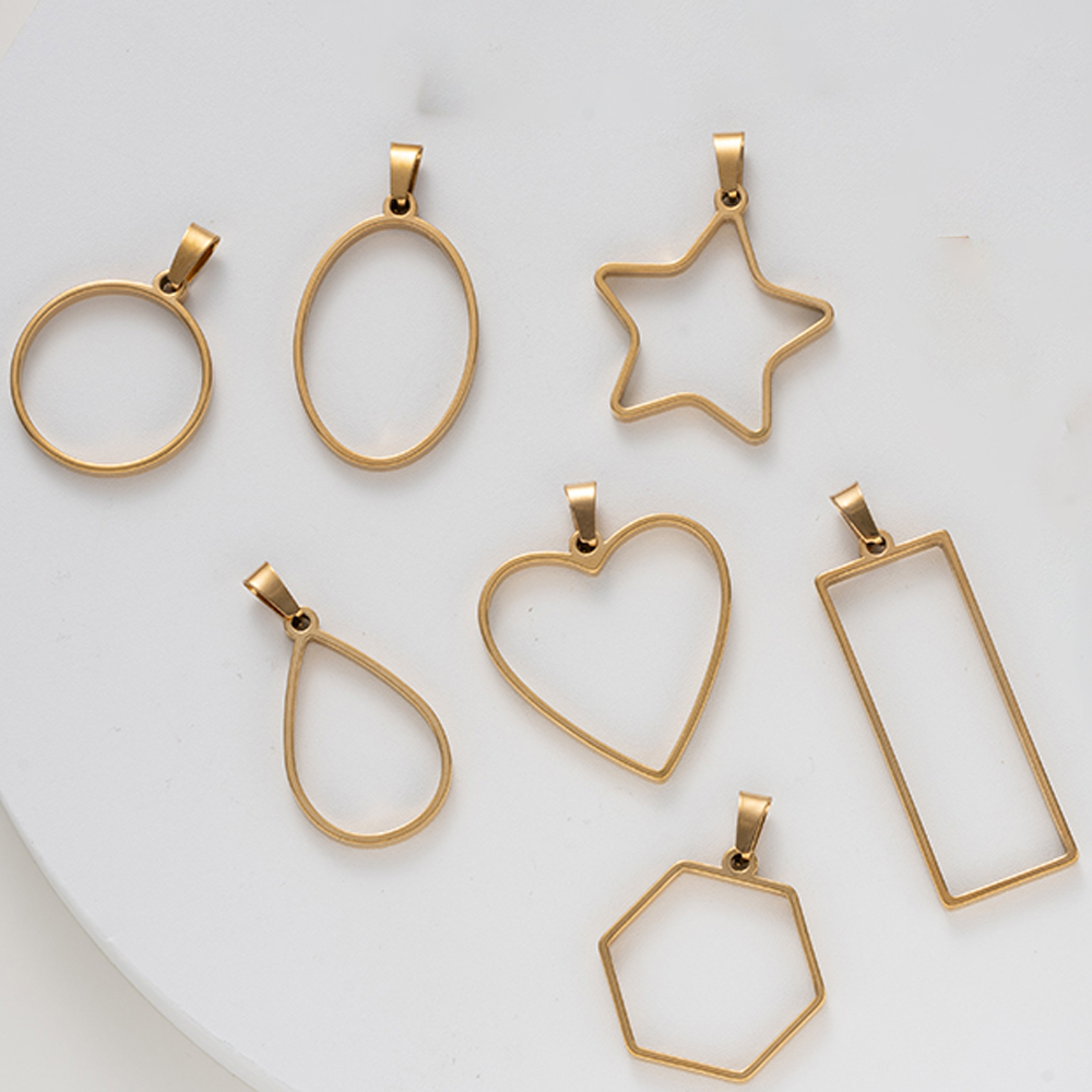5 Stück Edelstahl-Harzformen m – Bezels Pendant Resin Bewertung und Preis