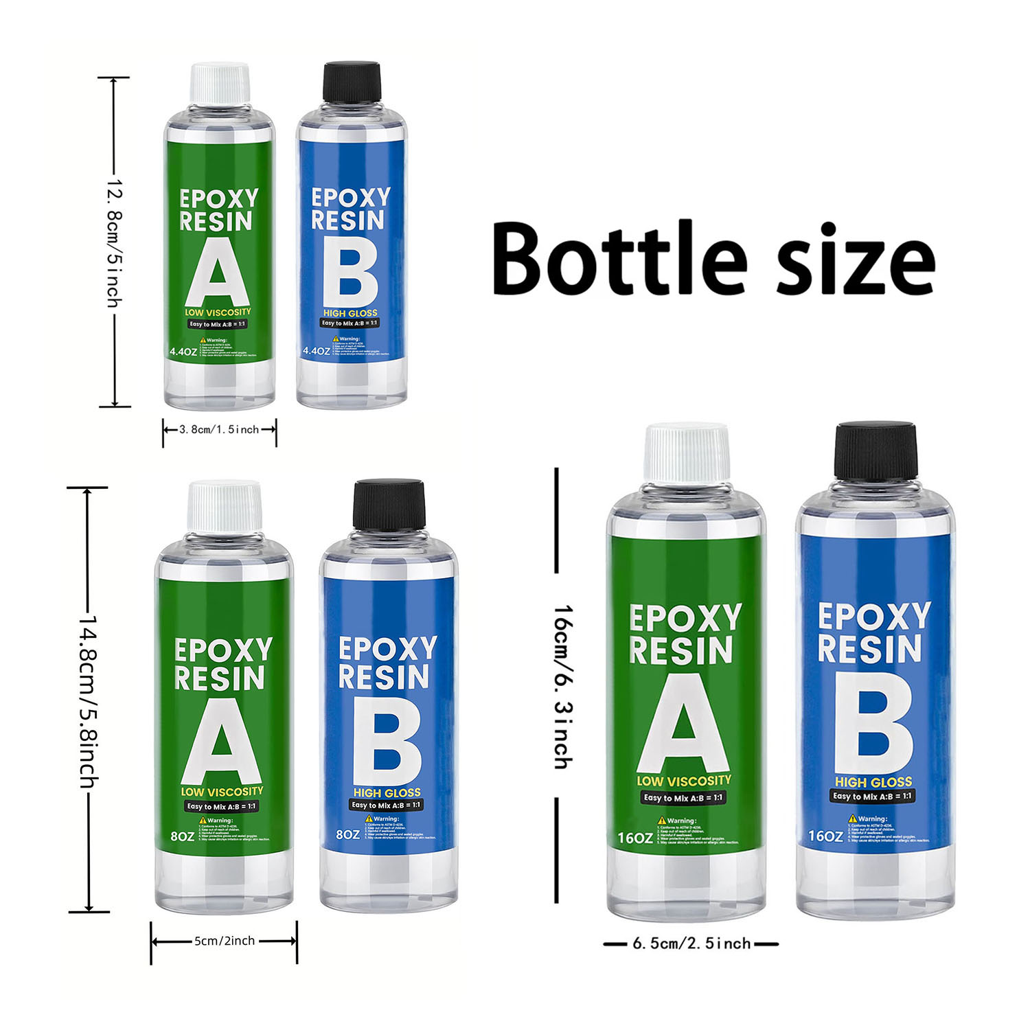 250ml-1000ml Epoxidharz-Gießse – Resin Art Supplies Bewertung und Preis