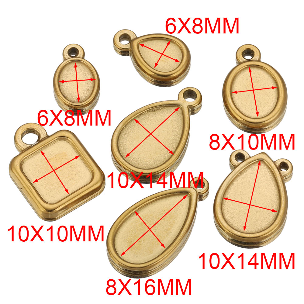 5 Stück Edelstahl-Anhängerrohl – Resin Art Supplies Bewertung und Preis