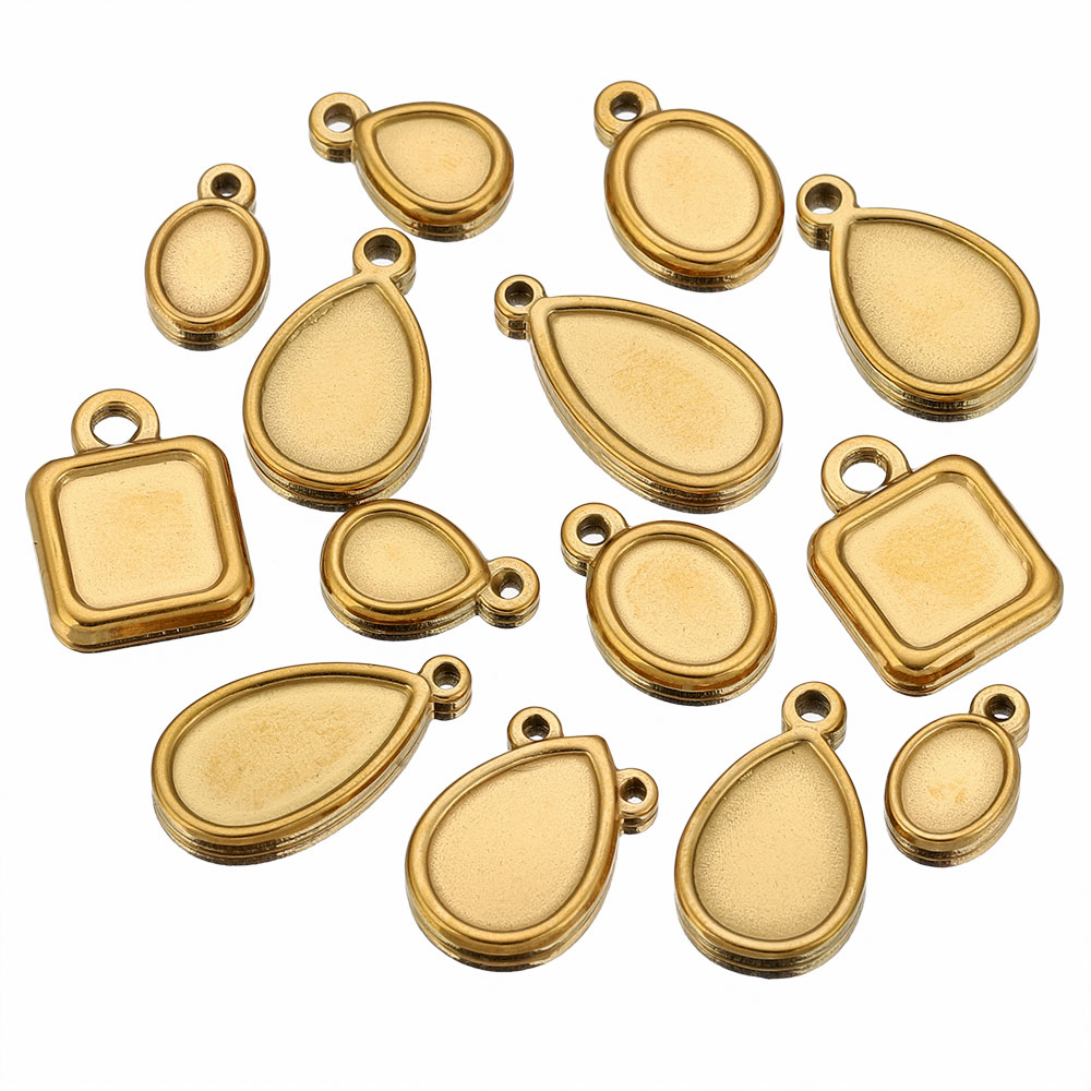 5 Stück Edelstahl-Anhängerrohl – Resin Art Supplies Bewertung und Preis