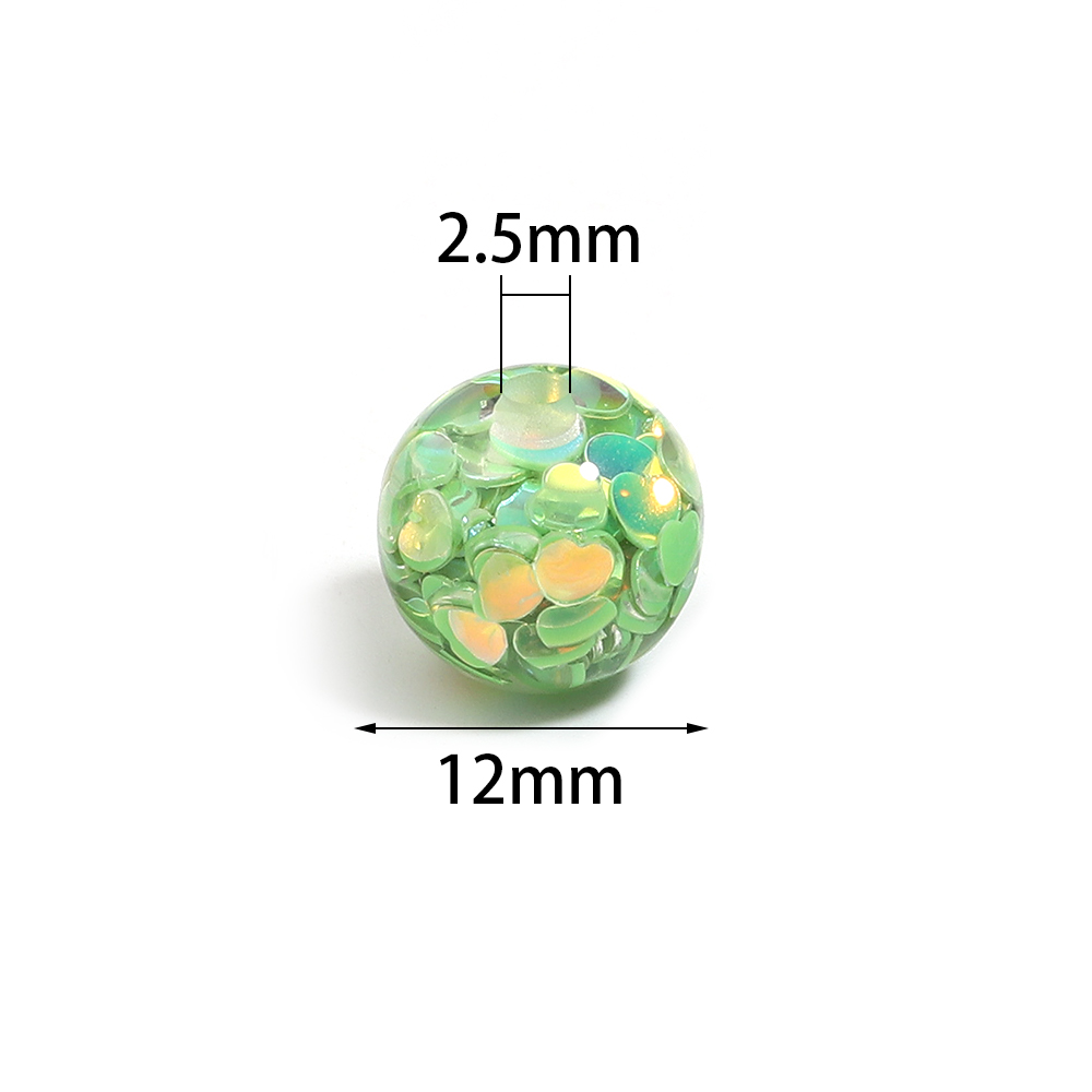 10 Stück 12mm Harz-Herz-Paille – Resin Art Supplies Bewertung und Preis