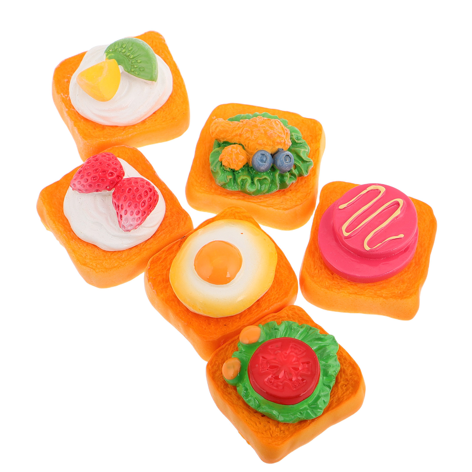 6 Stück Mini-Sandwich-Frühstüc – Resin Art Class Bewertung und Preis