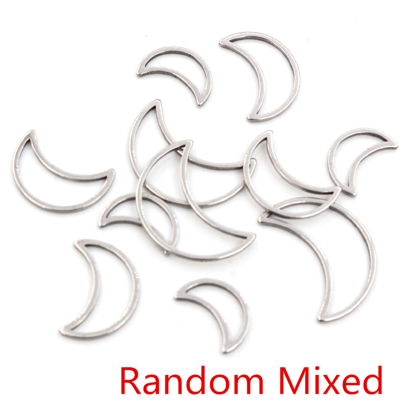 20pcs 3 Größe Mond Charme Gold – Bezels Pendant Resin Bewertung und Preis