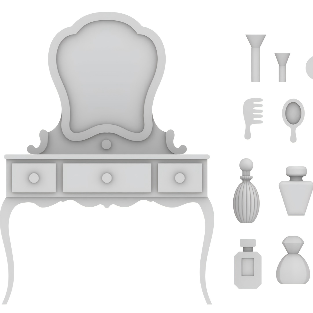 Schminktisch + Zubehör Harzgus – Resin Art Table Bewertung und Preis