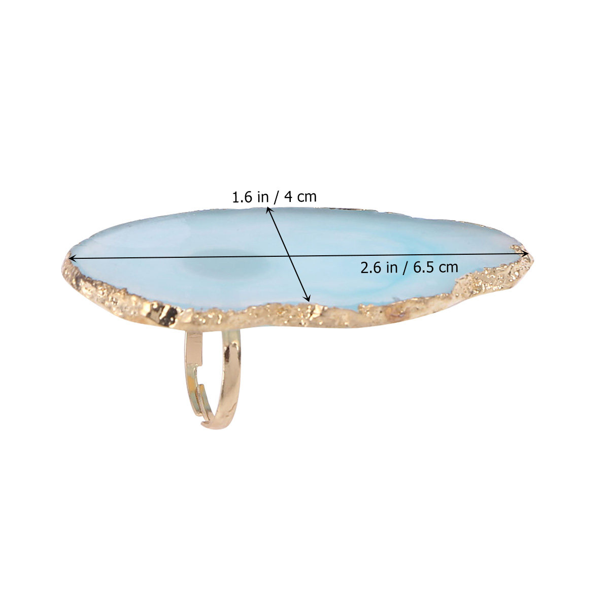 Maniküre-Fingerring-Nagelkunst – Resin Art Ring Design Bewertung und Preis