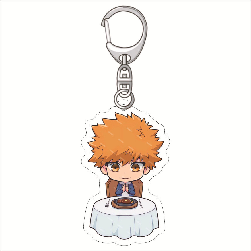 Anime Blue Lock Acryl-Mädchen- – Resin Art Keychain Bewertung und Preis