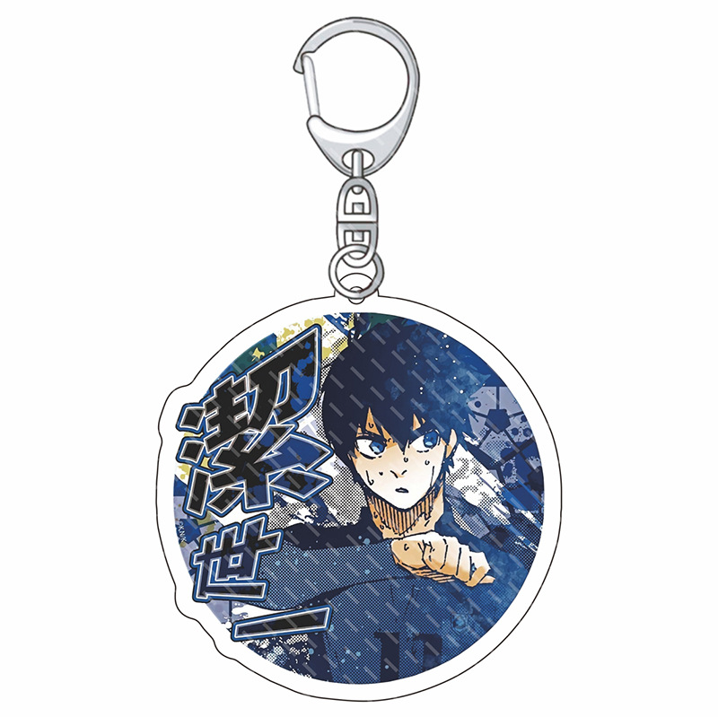 Anime Blue Lock Acryl-Mädchen- – Resin Art Keychain Bewertung und Preis