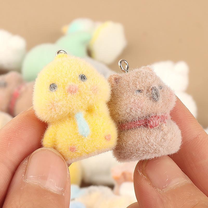 Harz-Cartoon 3D-Flockanhänger  – Resin Art Class Bewertung und Preis
