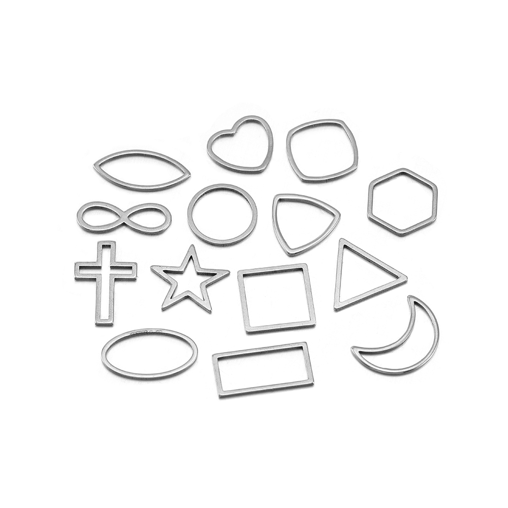 30 teile/los Border Mold Geome – Bezels Pendant Resin Bewertung und Preis