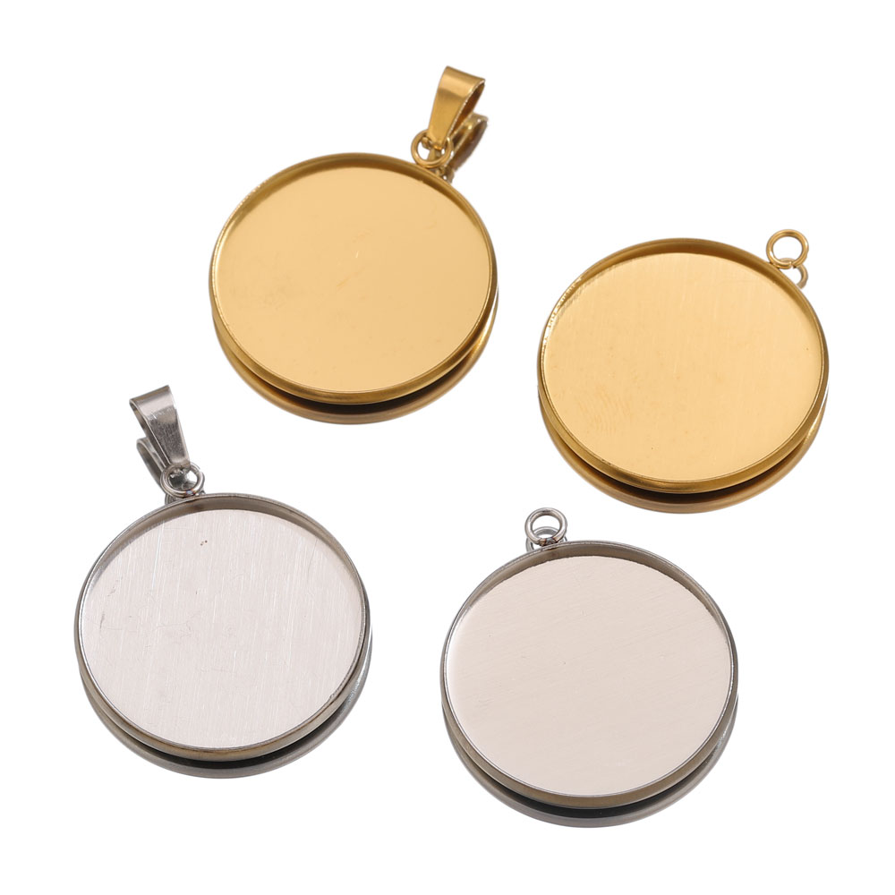 10 Stück Edelstahl Gold Anhäng – Bezels Pendant Resin Bewertung und Preis