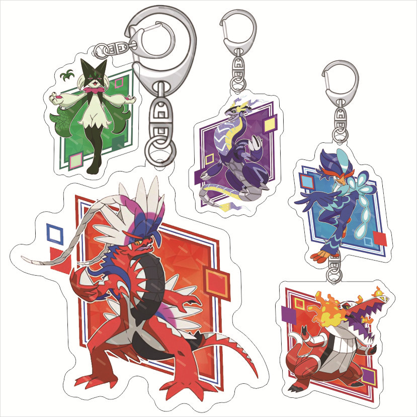 Pokémon Miraidon Koraidon Acry – Resin Art Keychain Bewertung und Preis