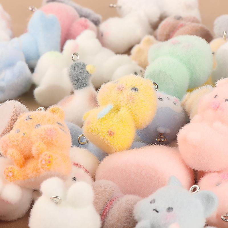 Harz-Cartoon 3D-Flockanhänger  – Resin Art Class Bewertung und Preis