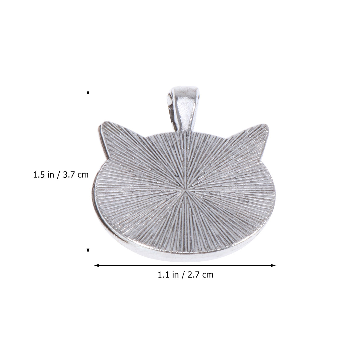 10 Stück Katzenohr-Anhängerfas – Bezels Pendant Resin Bewertung und Preis