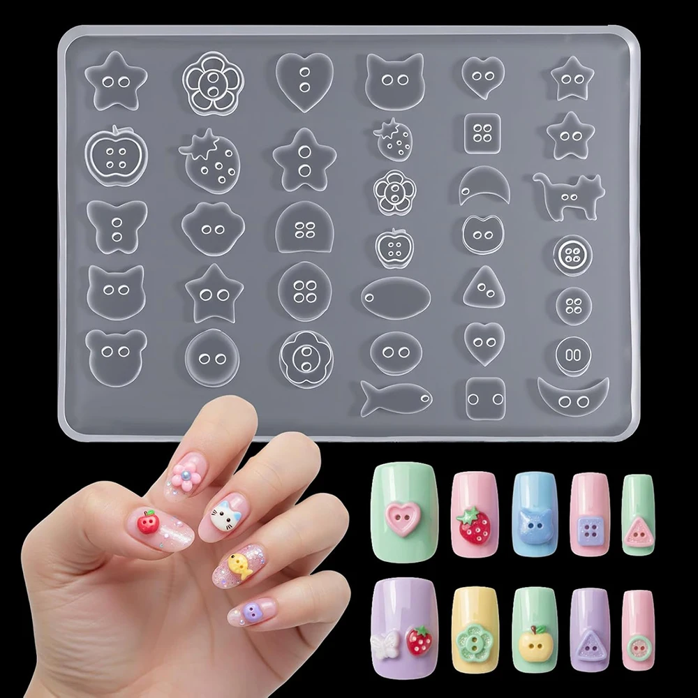 3D-Silikon-Gel-Nagelkunstforme – Resin Art Template Bewertung und Preis