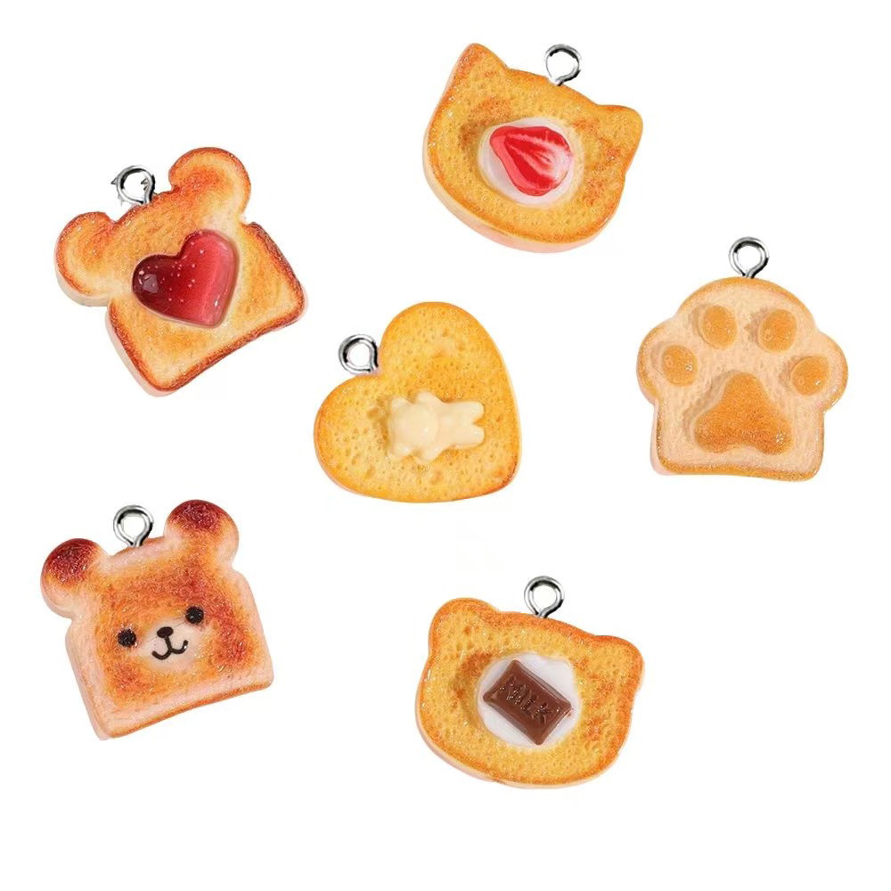 10 Stück Herz-, Bären-, Katzen – Resin Art Keychain Bewertung und Preis