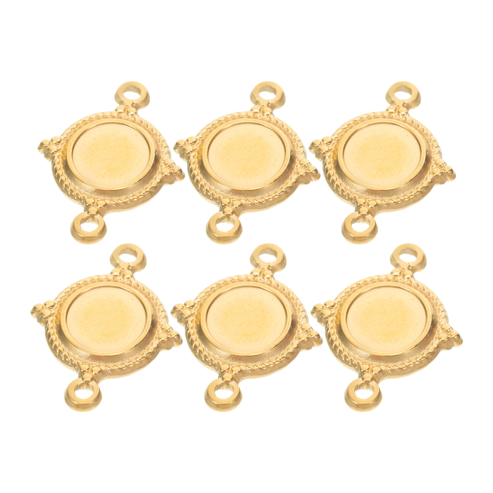 Edelstahl-Anhängerfassungen, 6 – Bezels Pendant Resin Bewertung und Preis