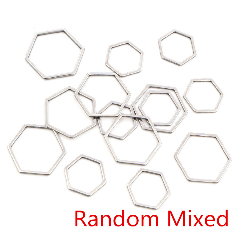 20pcs 3 Größe Polygon Charme G – Bezels Pendant Resin Bewertung und Preis