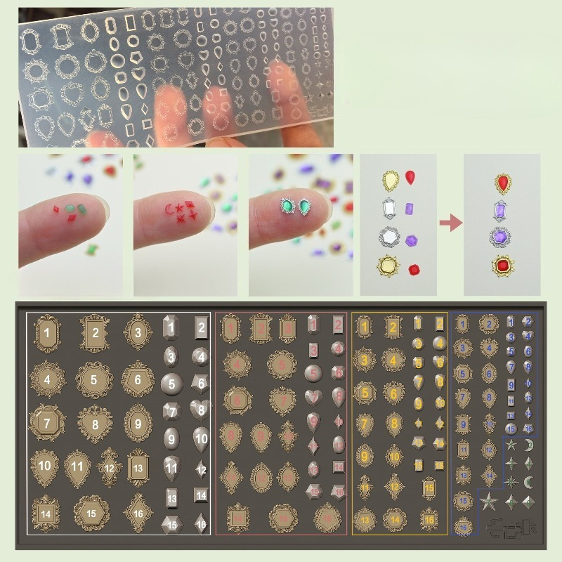 Edelstein-Anhänger Silikonform – Bezels Pendant Resin Bewertung und Preis