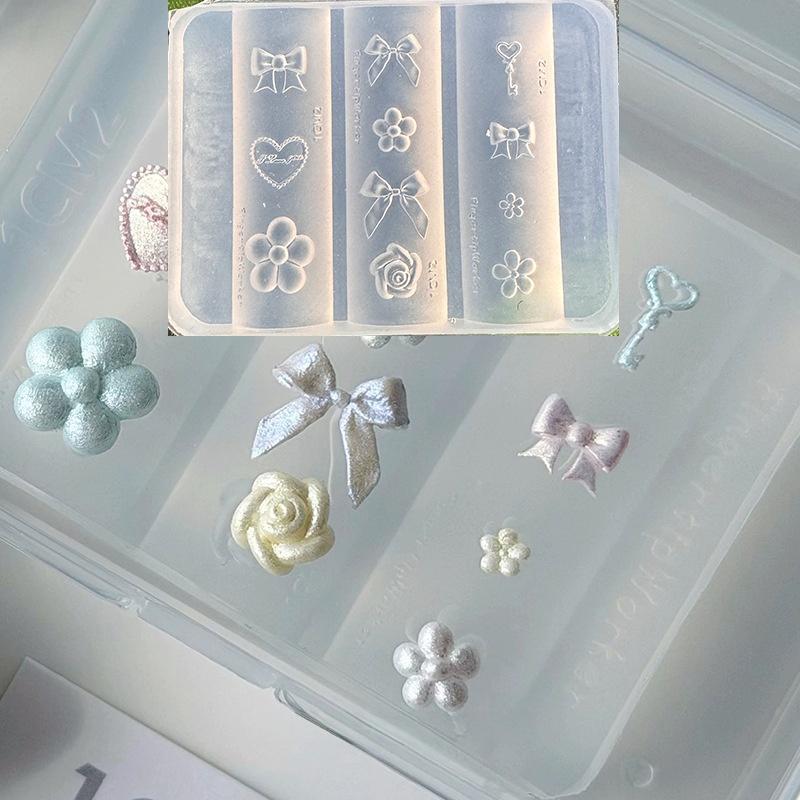 Neue Silikon-Nagelform mit Kar – Resin Art Template Bewertung und Preis
